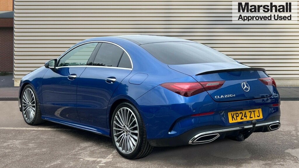 Mercedes-Benz CLA Class Cla 220D Amg Line Premium Tip KP24ZTJ Blue #5