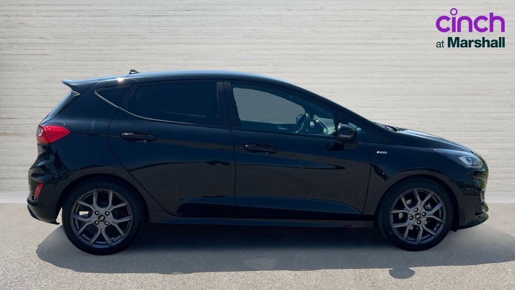 Ford Fiesta Fiesta 1.0 Ecoboost Hybrid Mhev 125 St-line YF73KKM Black #2