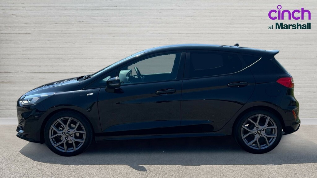 Ford Fiesta Fiesta 1.0 Ecoboost Hybrid Mhev 125 St-line YF73KKM Black #6