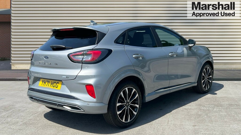 Ford Puma Puma 1.0 Ecoboost Hybrid Mhev St-line Vignale YH71HGG Silver #3