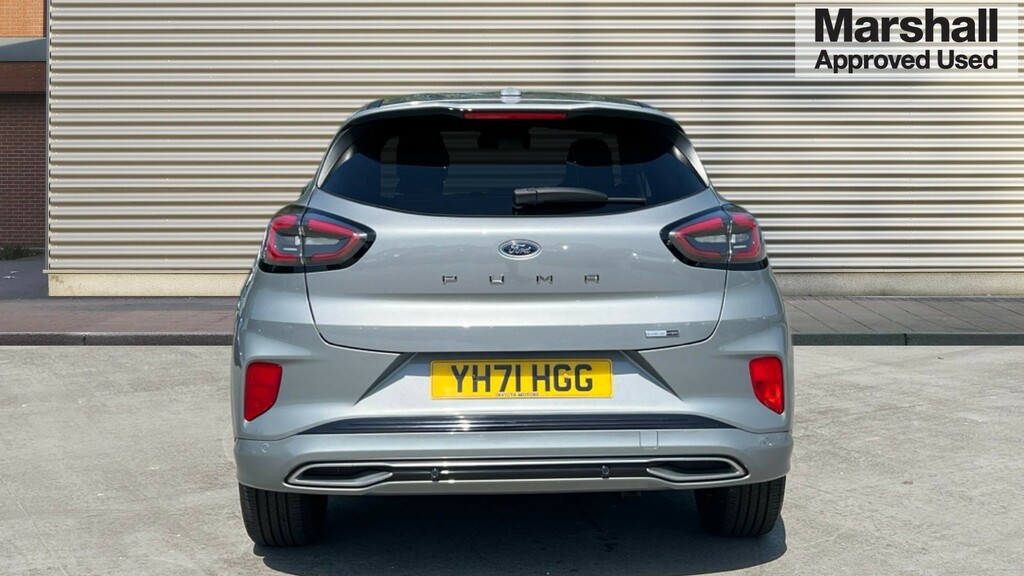 Ford Puma Puma 1.0 Ecoboost Hybrid Mhev St-line Vignale YH71HGG Silver #4
