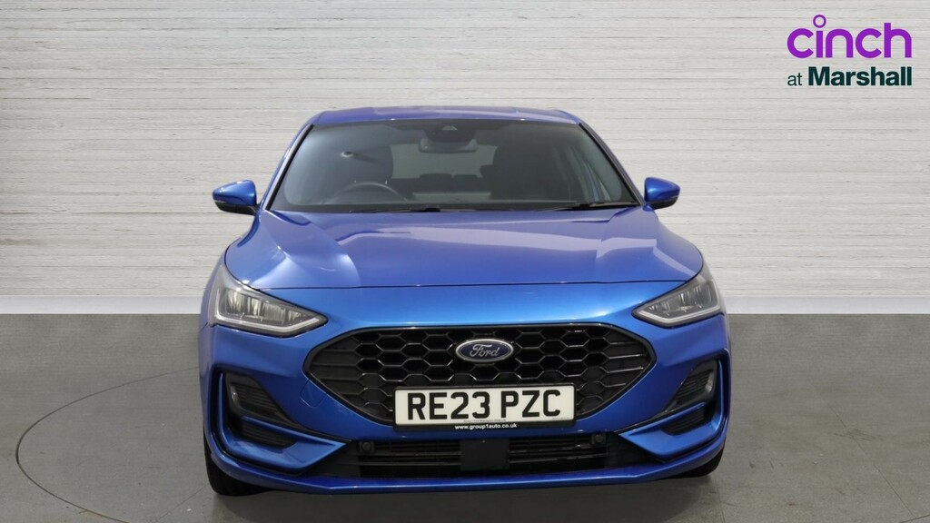 Ford Focus Focus 1.0 Ecoboost Hybrid Mhev 155 St-line X RE23PZC Blue #4