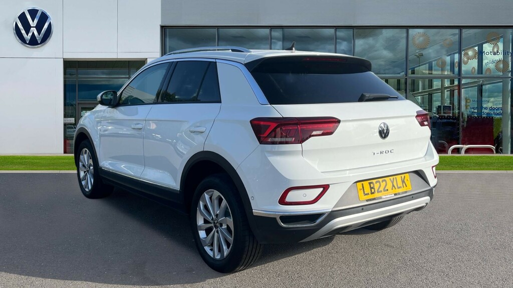 Volkswagen T-Roc T-roc 1.5 Tsi Style LB22XLK White #3