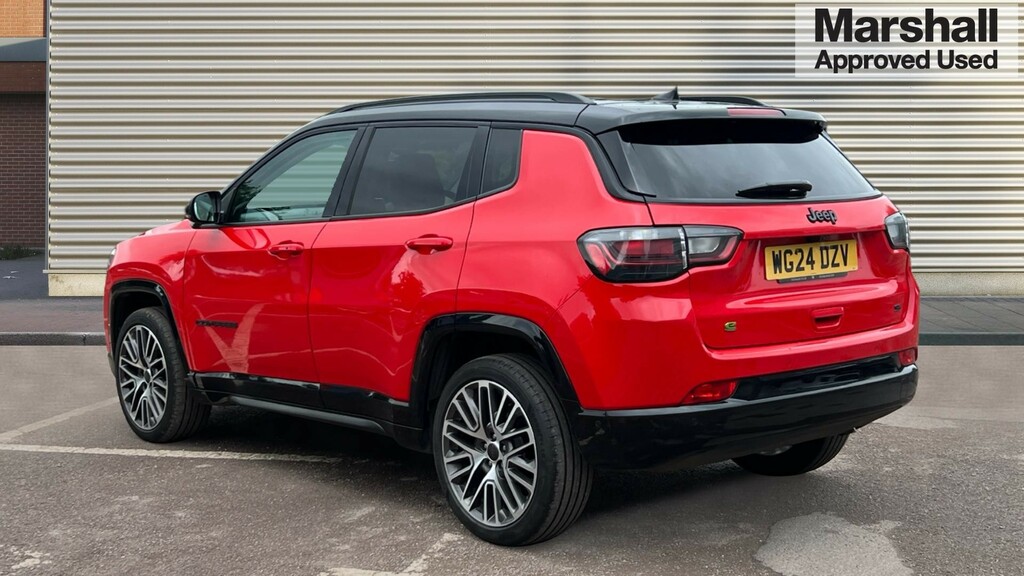 Jeep Compass Compass 1.5 T4 E-torque Hybrid Summit Dct Red #5