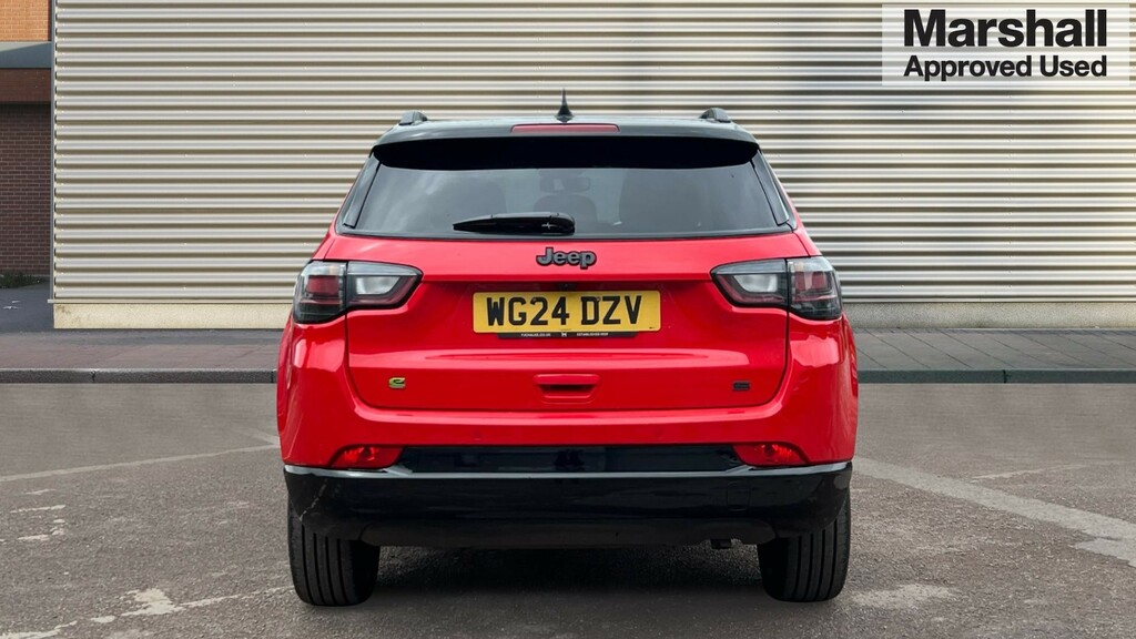 Jeep Compass Compass 1.5 T4 E-torque Hybrid Summit Dct Red #4