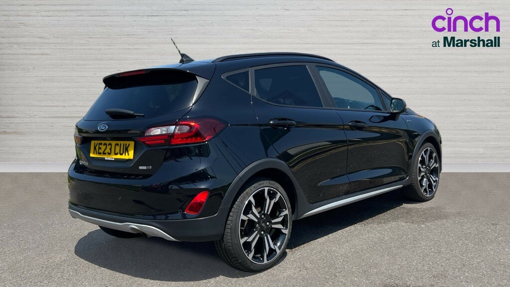 Ford Fiesta Fiesta 1.0 Ecoboost Hybrid Mhev 125 Active X KE23CUK Black #3