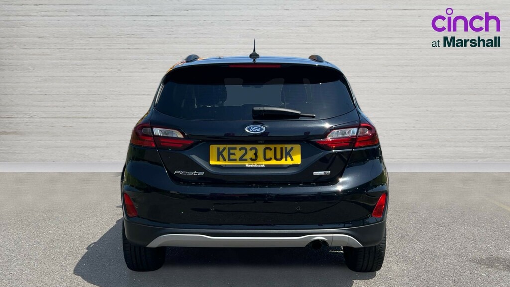 Ford Fiesta Fiesta 1.0 Ecoboost Hybrid Mhev 125 Active X KE23CUK Black #4
