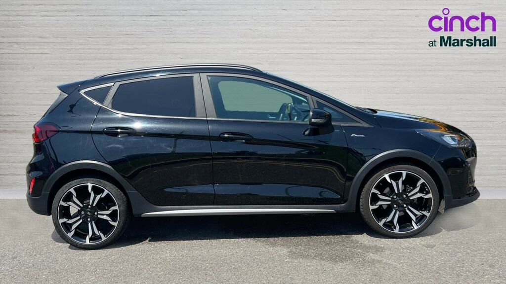 Ford Fiesta Fiesta 1.0 Ecoboost Hybrid Mhev 125 Active X KE23CUK Black #2