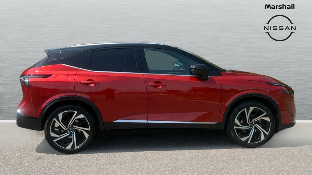 Nissan Qashqai Qashqai 1.3 Dig-t Mh 158 Tekna Xtronic OX25DWC Red #3