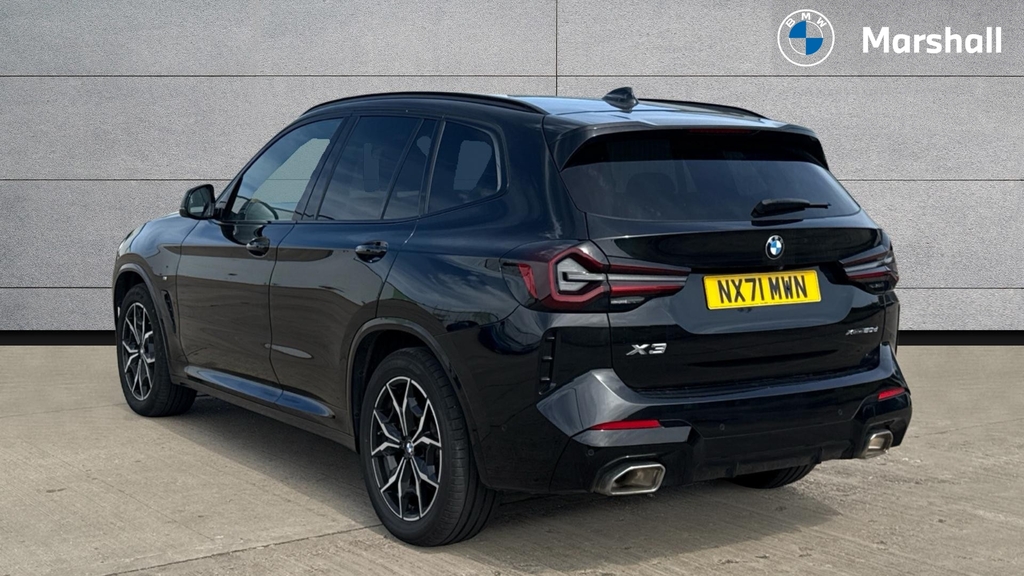BMW X3 X3 Xdrive20d Mht M Sport Step NX71MWN Black #2