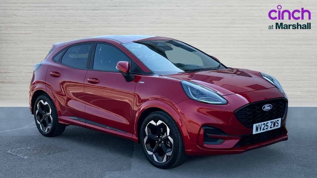 Ford Puma Puma 1.0 Ecoboost Hybrid Mhev 155 St-line X Dct Red