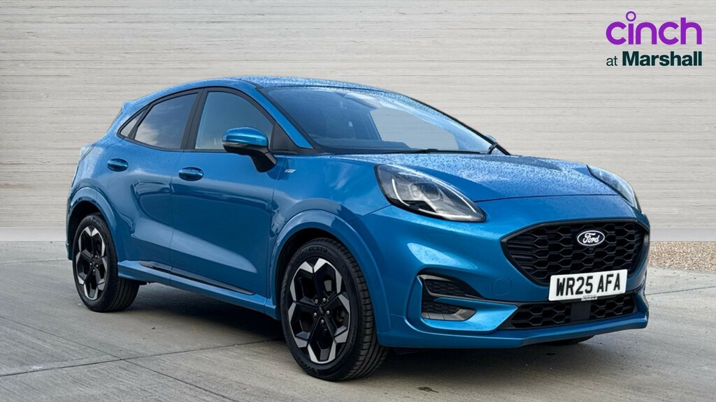 Ford Puma Puma 1.0 Ecoboost Hybrid Mhev 155 St-line X Dct Blue