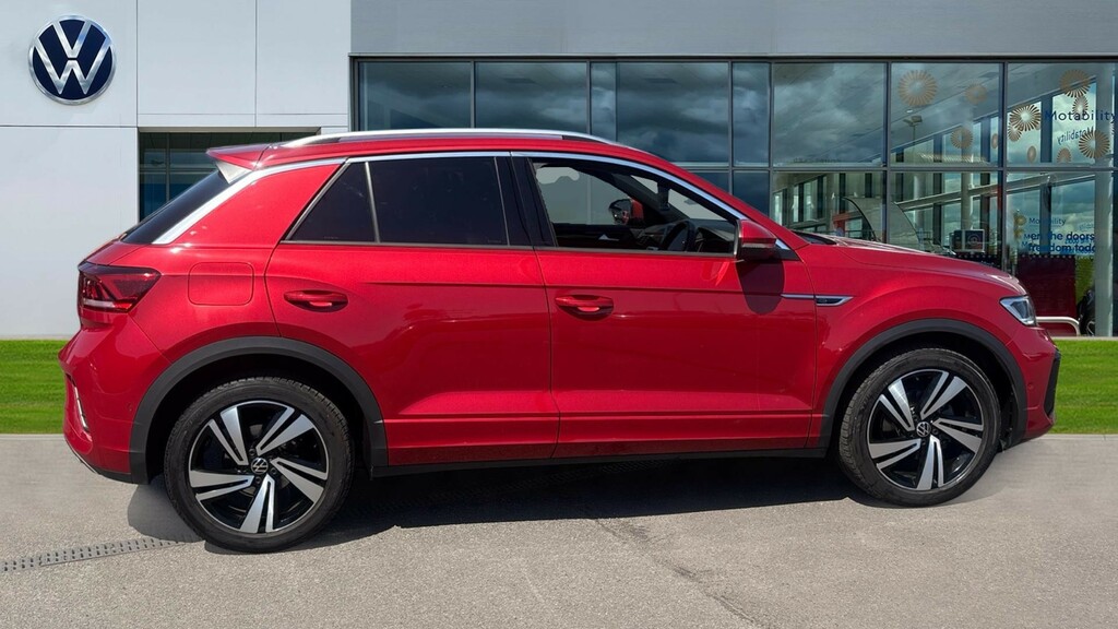 Volkswagen T-Roc T-roc 1.5 Tsi R-line Dsg FT73ETR Red #4