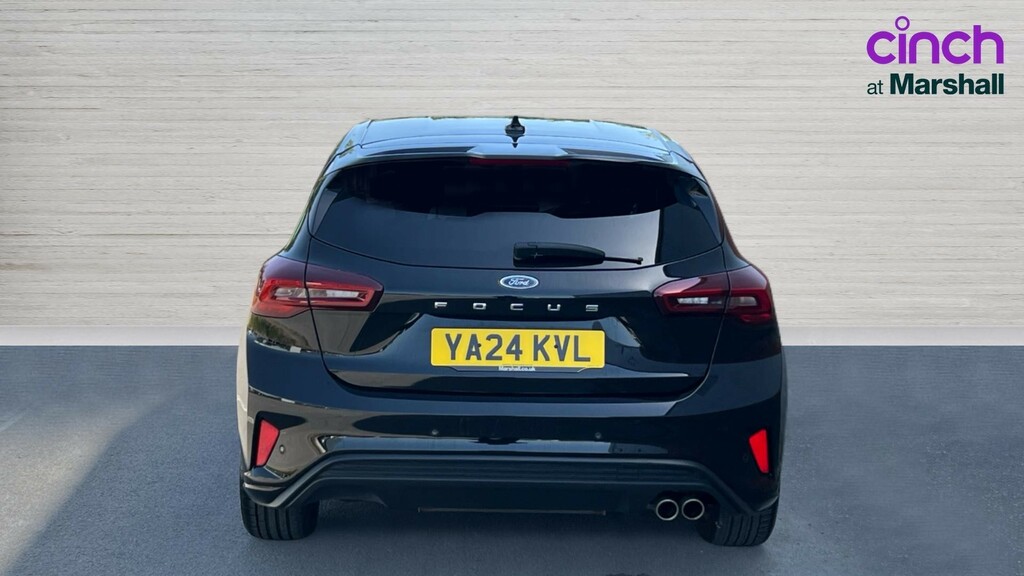 Ford Focus Focus 1.0 Ecoboost Hybrid Mhev St-line YA24KVL Black #4