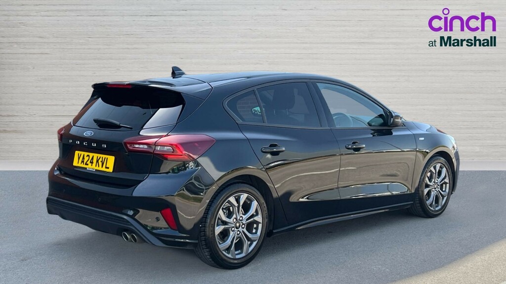 Ford Focus Focus 1.0 Ecoboost Hybrid Mhev St-line YA24KVL Black #3