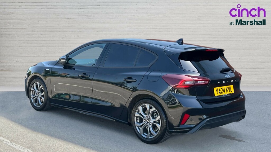 Ford Focus Focus 1.0 Ecoboost Hybrid Mhev St-line YA24KVL Black #5
