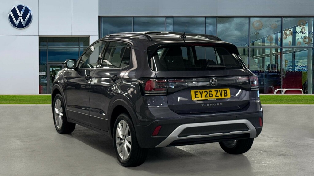 Volkswagen T-Cross Volkswagen T-cross Estate 1.0 Tsi Life Grey #3