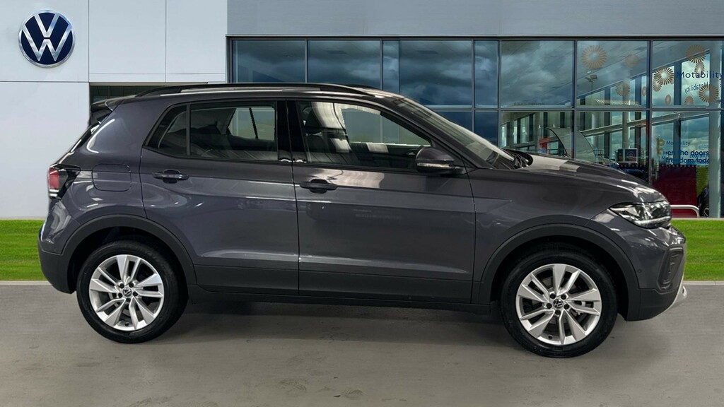 Volkswagen T-Cross Volkswagen T-cross Estate 1.0 Tsi Life Grey #4