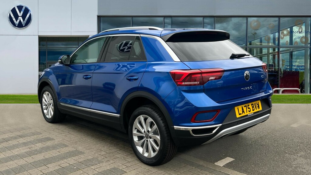 Volkswagen T-Roc T-roc 1.5 Tsi Style Dsg Blue #3
