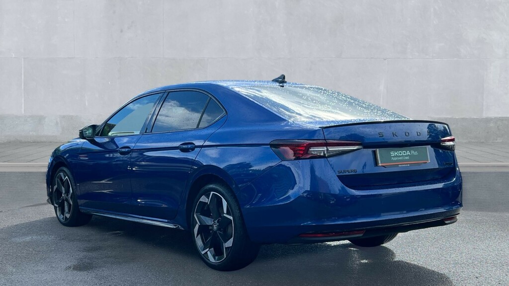 Skoda Superb Skoda Superb Hatchback 1.5 Tsi E-tec Sportline Blue #3