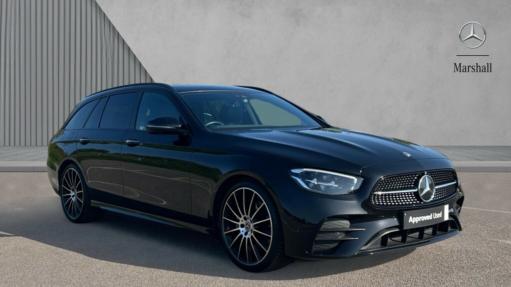 Mercedes-Benz E Class E Class E220d 200 Amg Line Night Ed Prem 9G-t Black