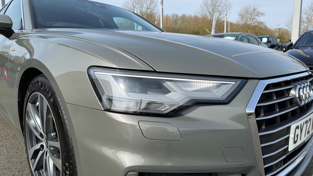 Audi A6 Saloon Sport White #34