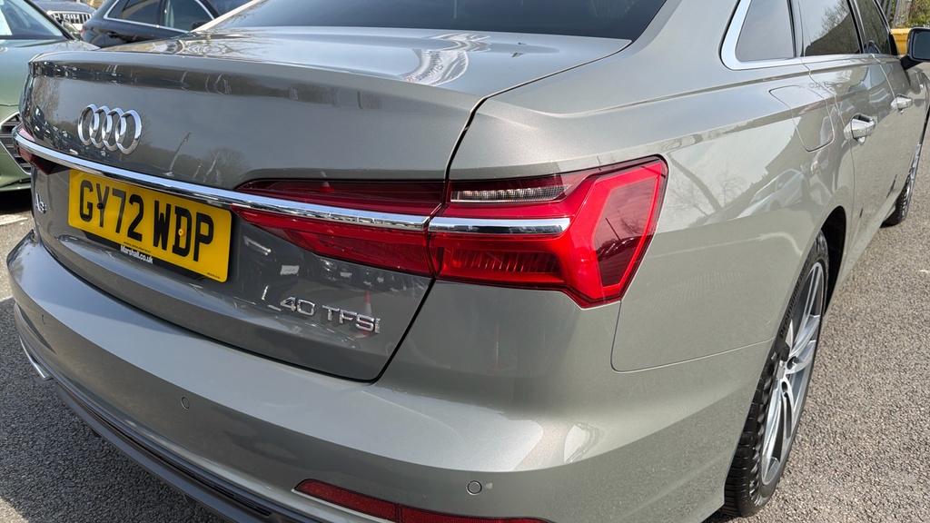 Audi A6 Saloon Sport White #33