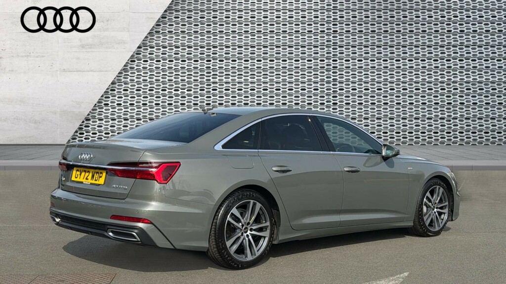 Audi A6 Saloon Sport White #8
