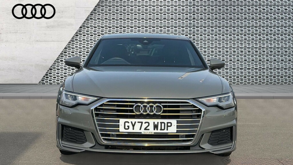 Audi A6 Saloon Sport White #10