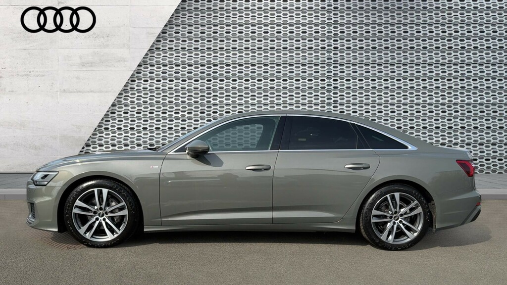 Audi A6 Saloon Sport White #9