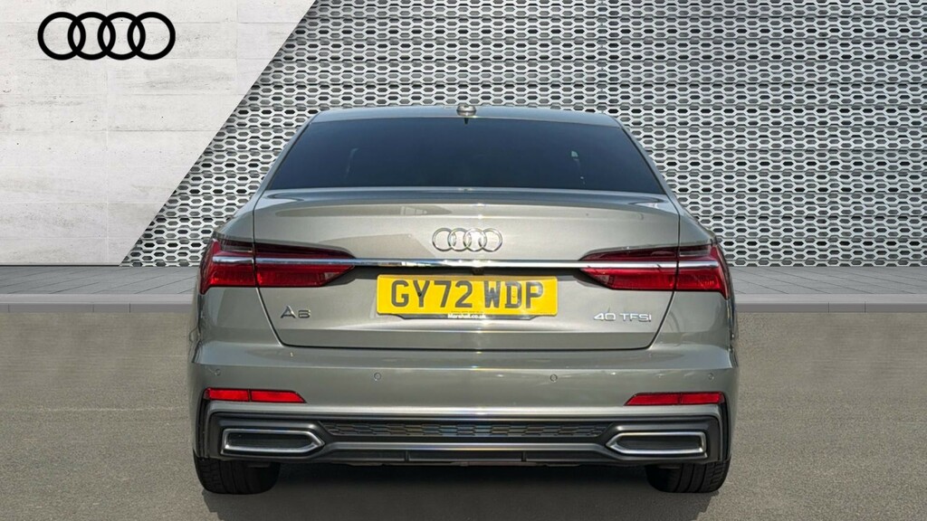 Audi A6 Saloon Sport White #11