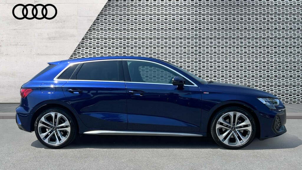 Audi A3 A3 1.5 Tfsi 116 S Line S Tronic WG75MJU Blue #4
