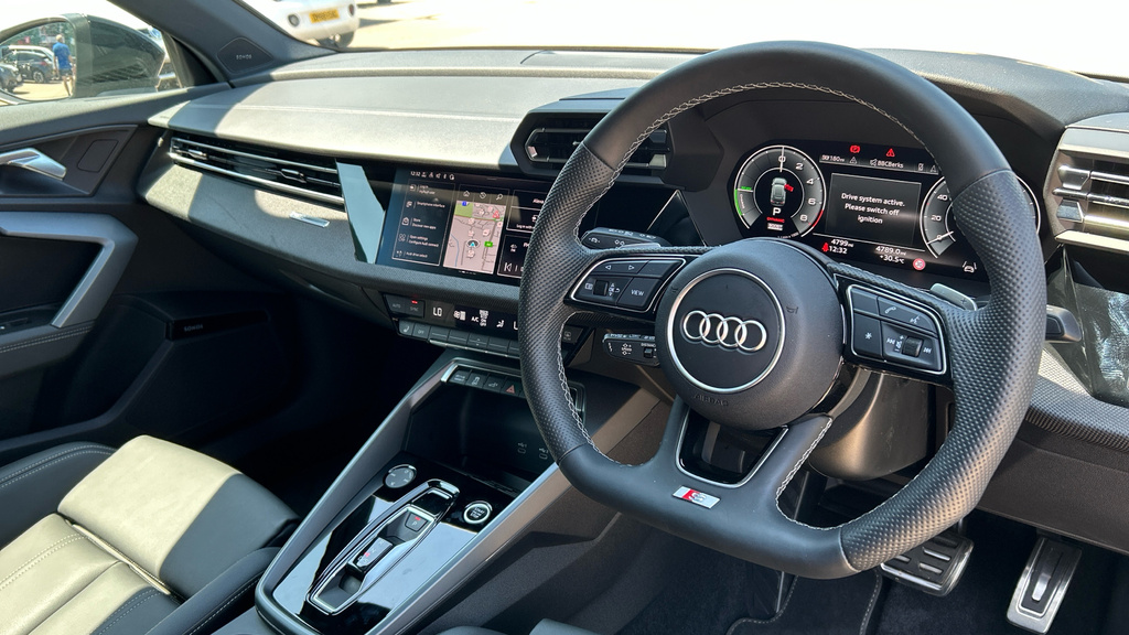 Audi A3 A3 1.5 Tfsi E 204 Black Edition S Tronic LN26NBL Grey #6