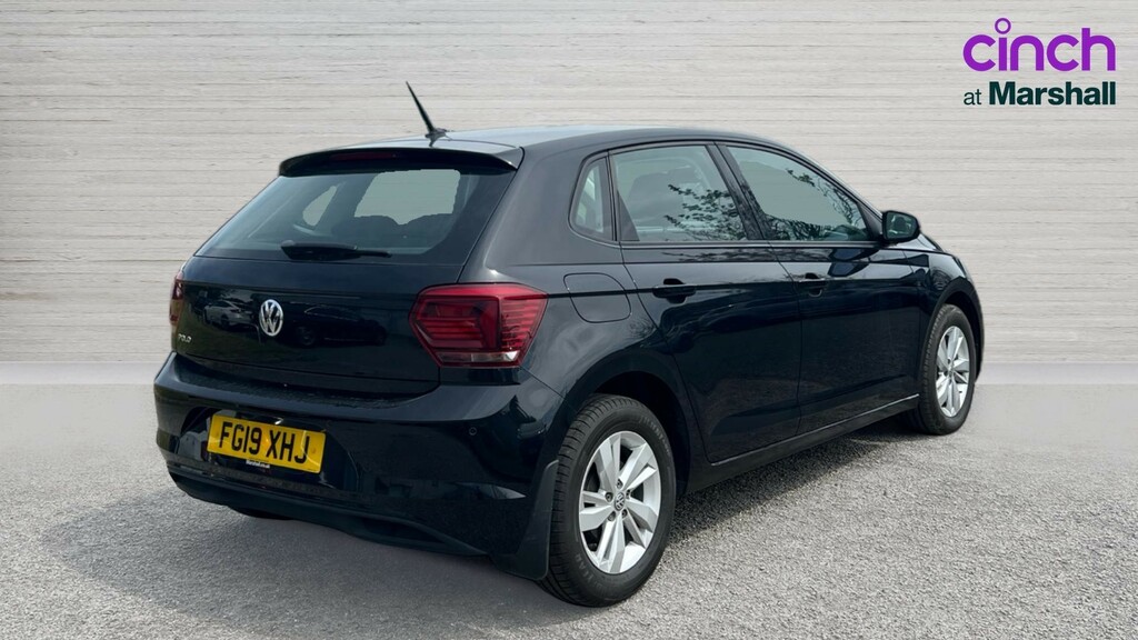 Volkswagen Polo Polo 1.0 Tsi 95 Se Dsg Black #3