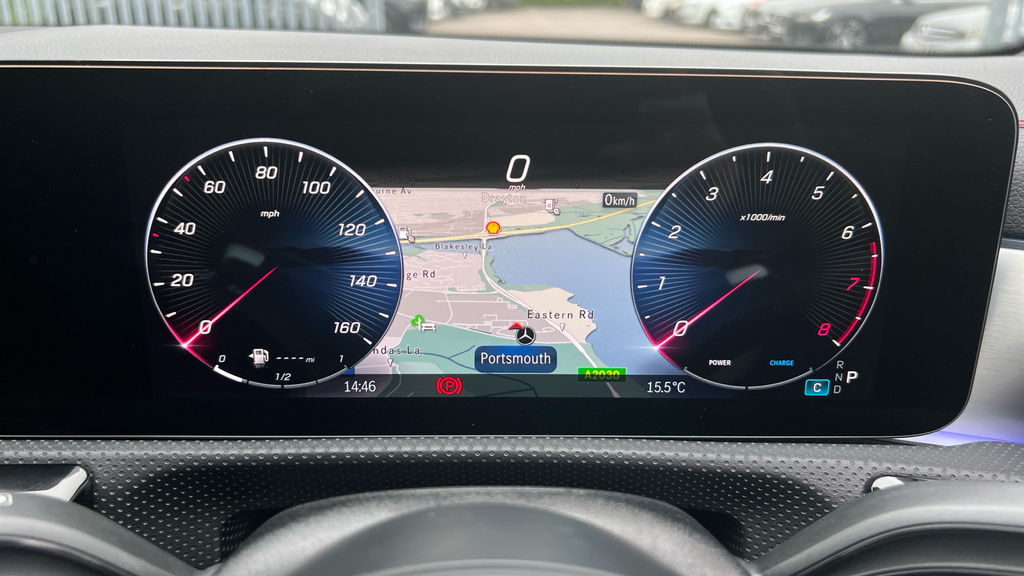 Mercedes-Benz CLA Class Cla 200 Amg Line Premium Plus Coupe Blue #16