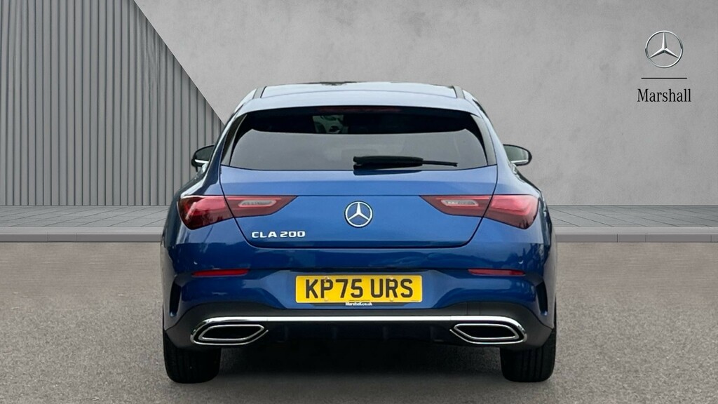 Mercedes-Benz CLA Class Cla 200 Amg Line Premium Plus Coupe Blue #7