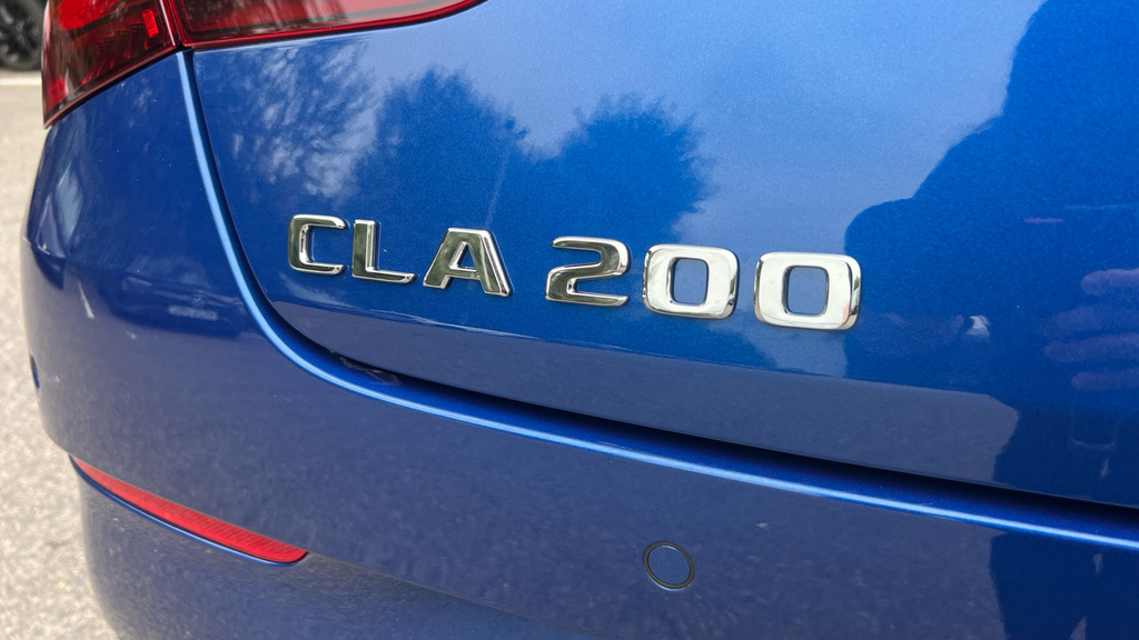 Mercedes-Benz CLA Class Cla 200 Amg Line Premium Plus Coupe Blue #22