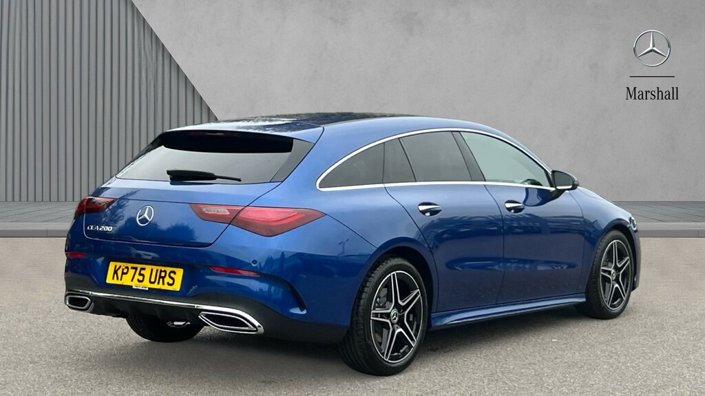 Mercedes-Benz CLA Class Cla 200 Amg Line Premium Plus Coupe Blue #9