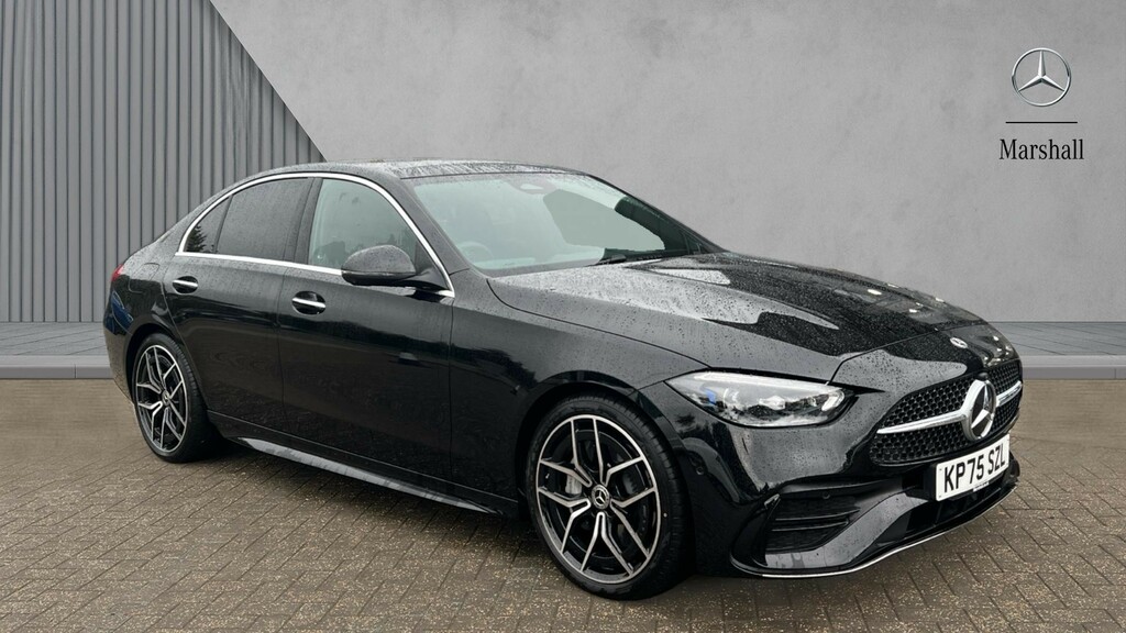 Mercedes-Benz C Class C220d Amg Line Premium Plus 9G-tronic Grey #1
