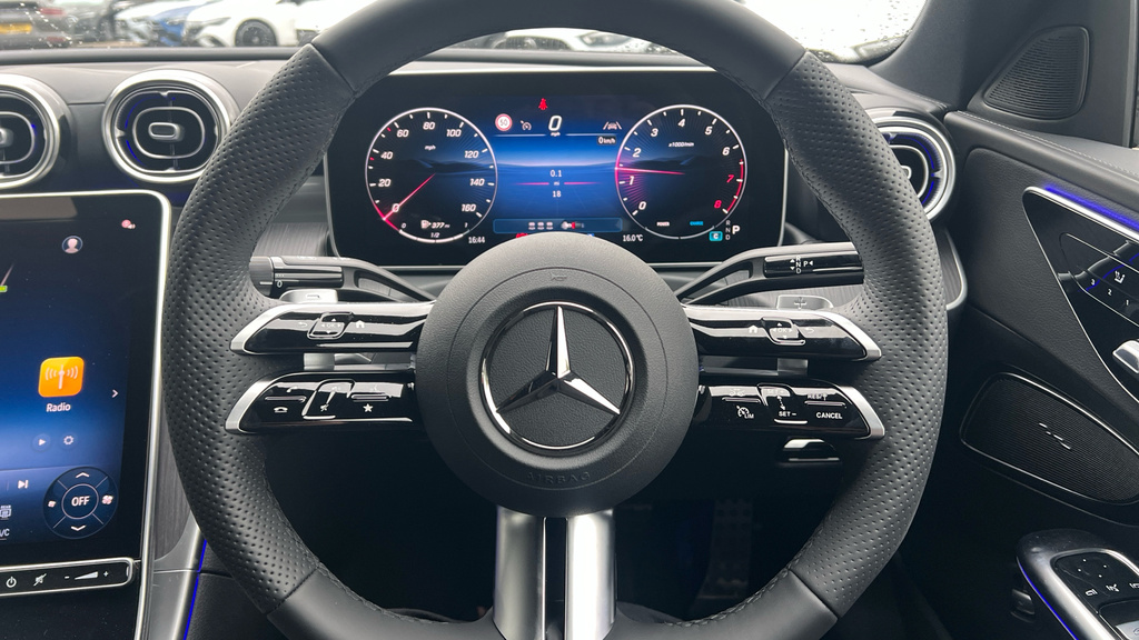 Mercedes-Benz C Class C220d Amg Line Premium Plus 9G-tronic Grey #12