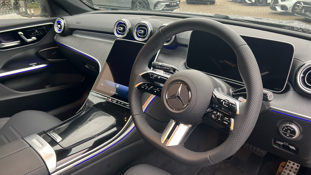 Mercedes-Benz C Class C220d Amg Line Premium Plus 9G-tronic Grey #3