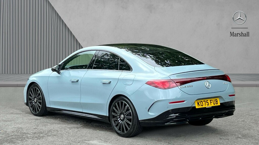 Mercedes-Benz CLA Class 1.3 Cla180h Mhev Amg Line Premium Plus Coupe YN26OLT Black #2