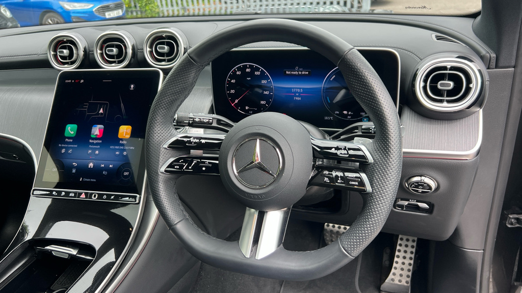 Mercedes-Benz GLC Class 2.0 Glc300h Mhev Amg Line Premium Plus Coupe Grey #12