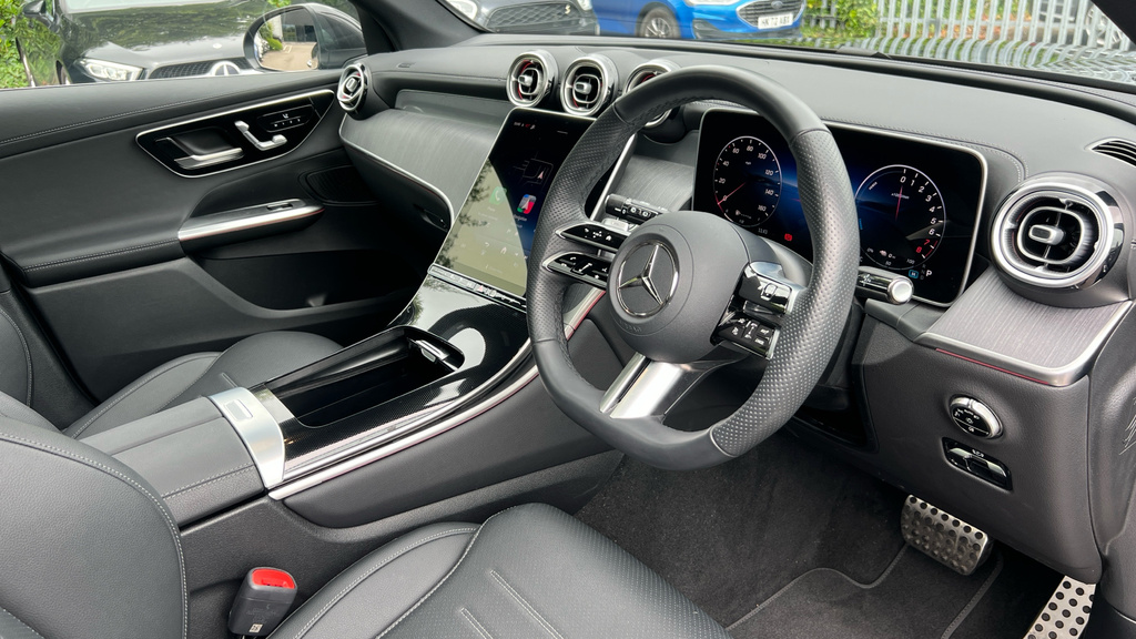 Mercedes-Benz GLC Class 2.0 Glc300h Mhev Amg Line Premium Plus Coupe Grey #3