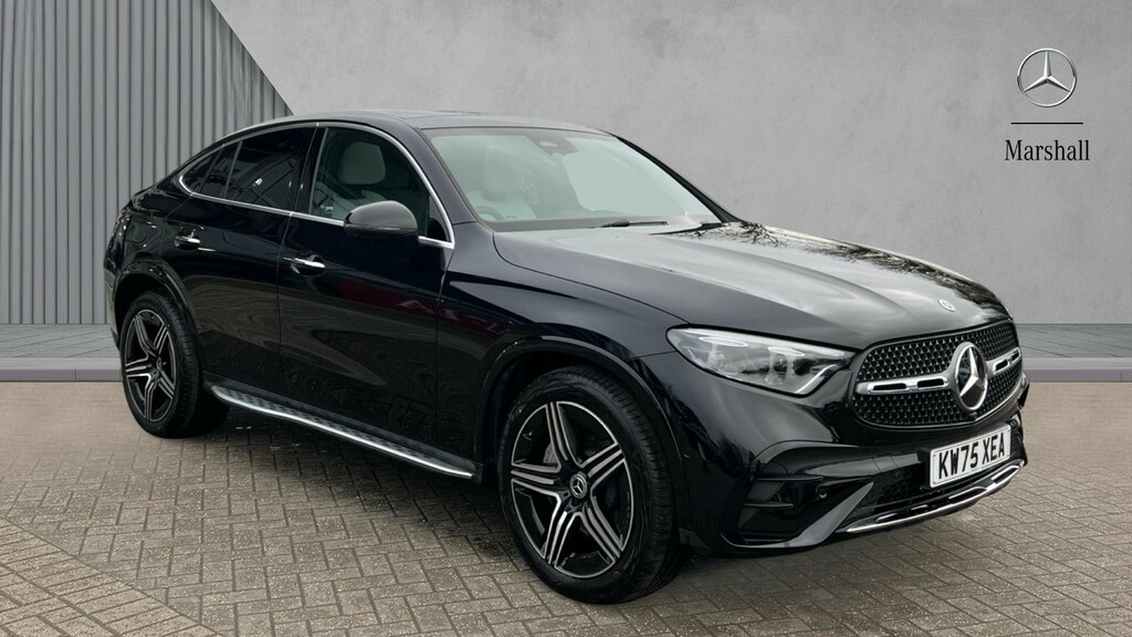 Mercedes-Benz GLC Class Glc Coupe Glc 300 4Matic Amg Line Prem Pan 9 Black