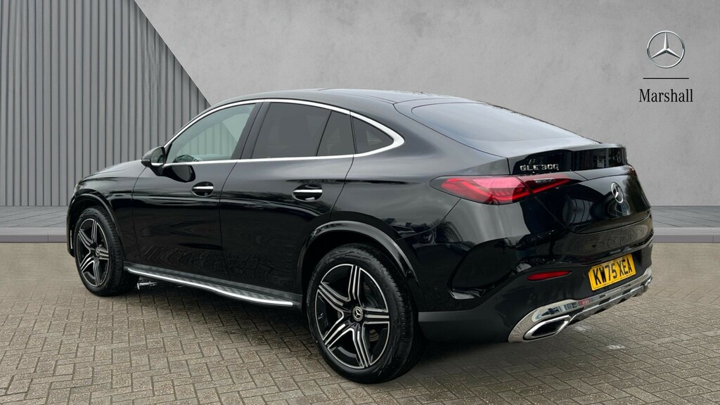 Mercedes-Benz GLC Class Glc Coupe Glc 300 4Matic Amg Line Prem Pan 9 Black #2