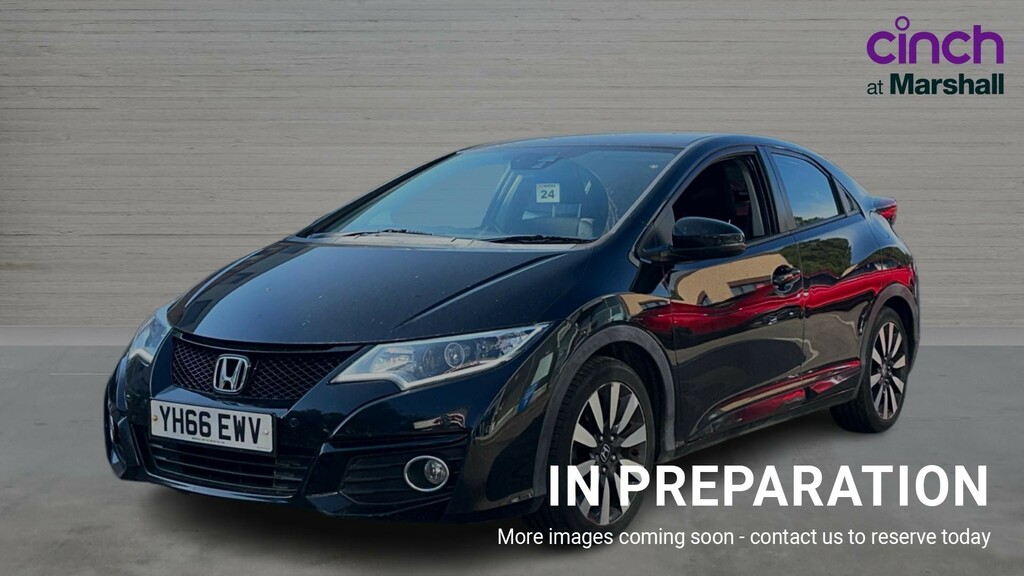 Honda Civic Civic 1.8 I-vtec Se Plus Nav Black #2