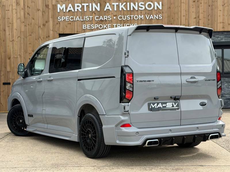 Ford Transit Custom 2.0 Ecoblue 170Ps H1 Double Cab Van Limited P EJ26HLD Grey #4