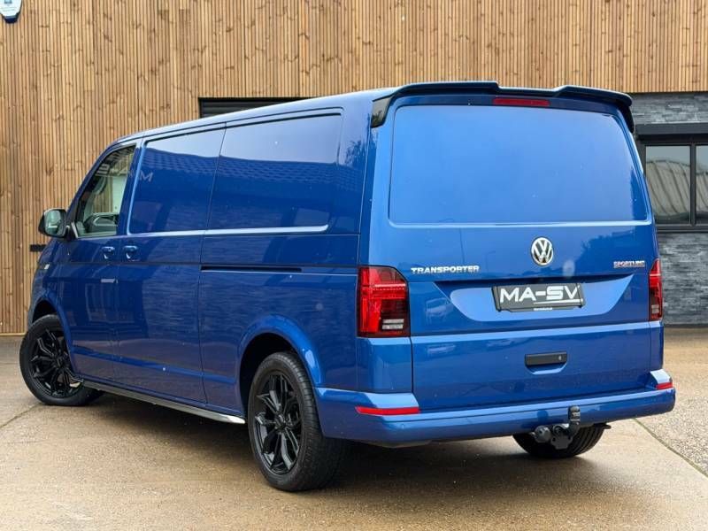 Volkswagen Transporter Sportline 2.0 Bitdi Lwb 204 Sportline Van Dsg Blue #4