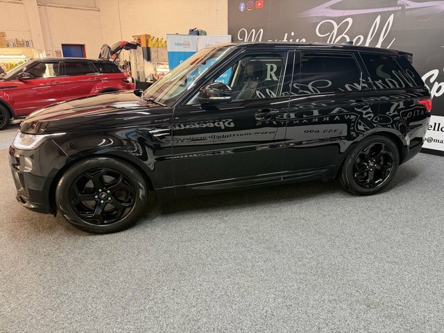 Land Rover Range Rover Sport 3.0 Sdv6 Hse CJ19BAU Black #5